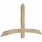 Ekena Millwork Bellingham Rough Sawn Timber Gable Bracket, Douglas Fir, 60"W x 32"H x 2"D x 4"F, 13/12 Pitch GBW060X32X0204BEL00RDF - alternate 3